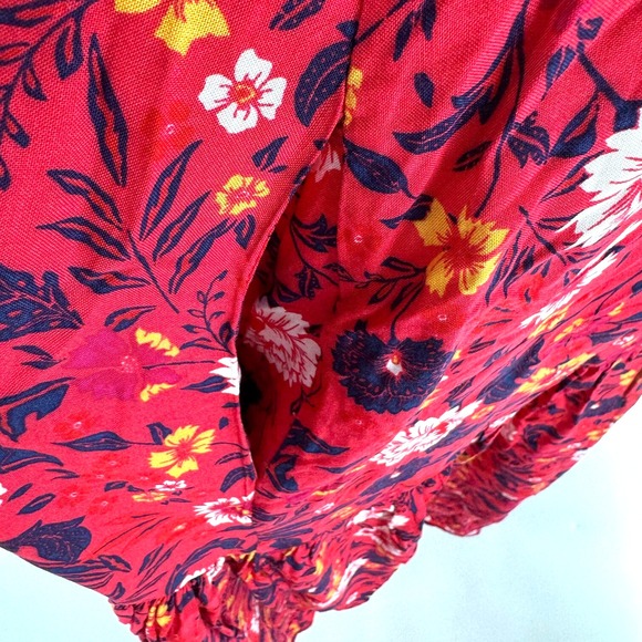 LORALETTE Valerie Border Women's Maxi Dress‎ 2XL 18/20 Magenta Floral Flowy NEW - Picture 7 of 13